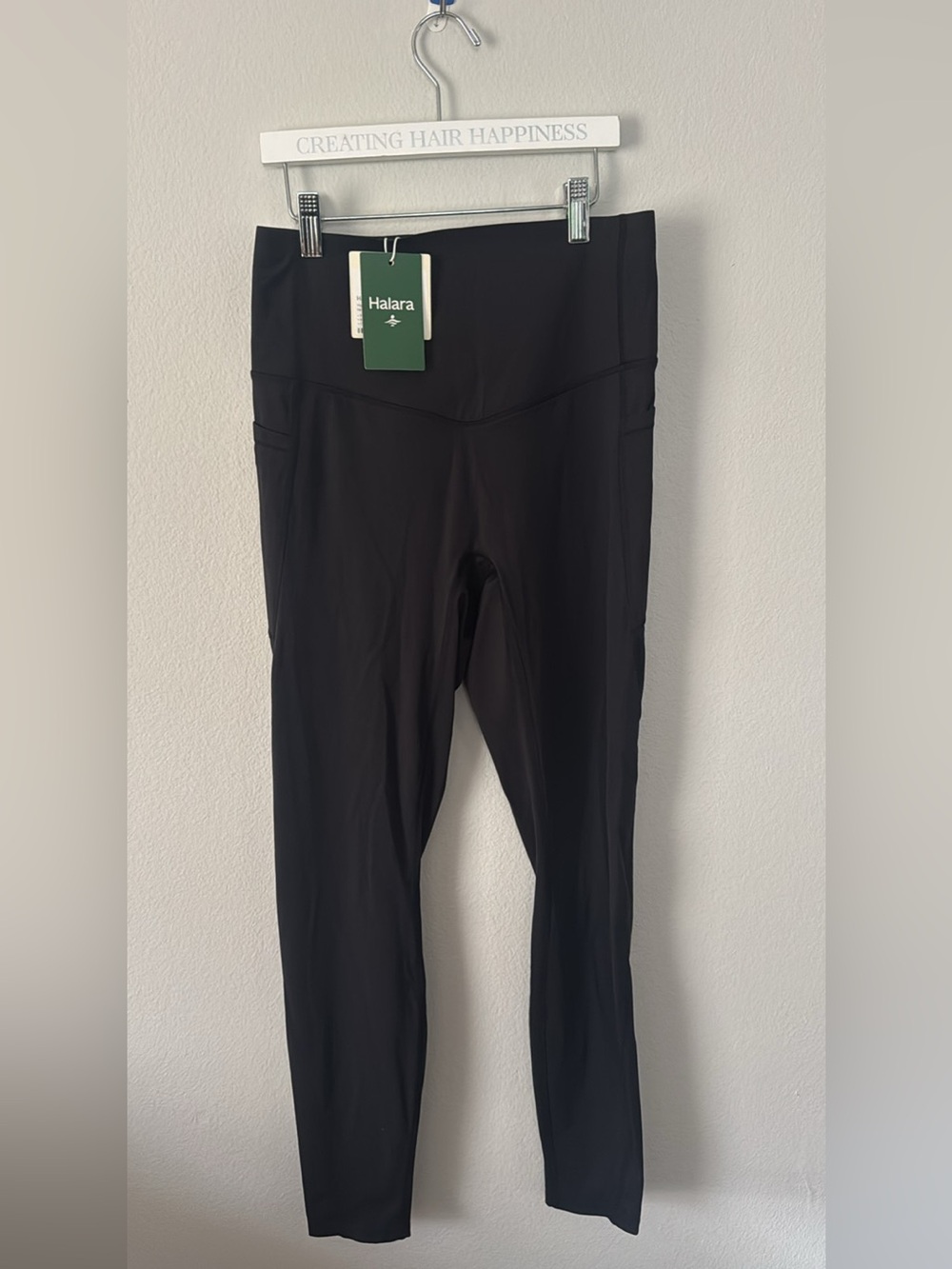 HALARA Black Full-Length Leggings with Tag